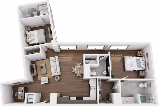 The Monaco 2 1008 floor plan